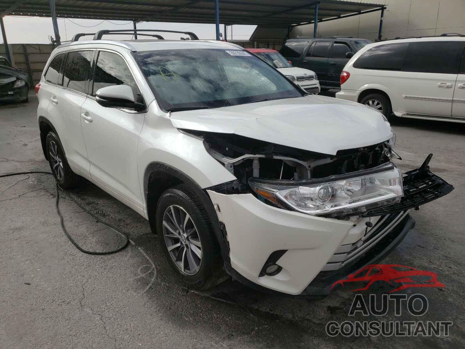 TOYOTA HIGHLANDER 2017 - 5TDJZRFH6HS468738