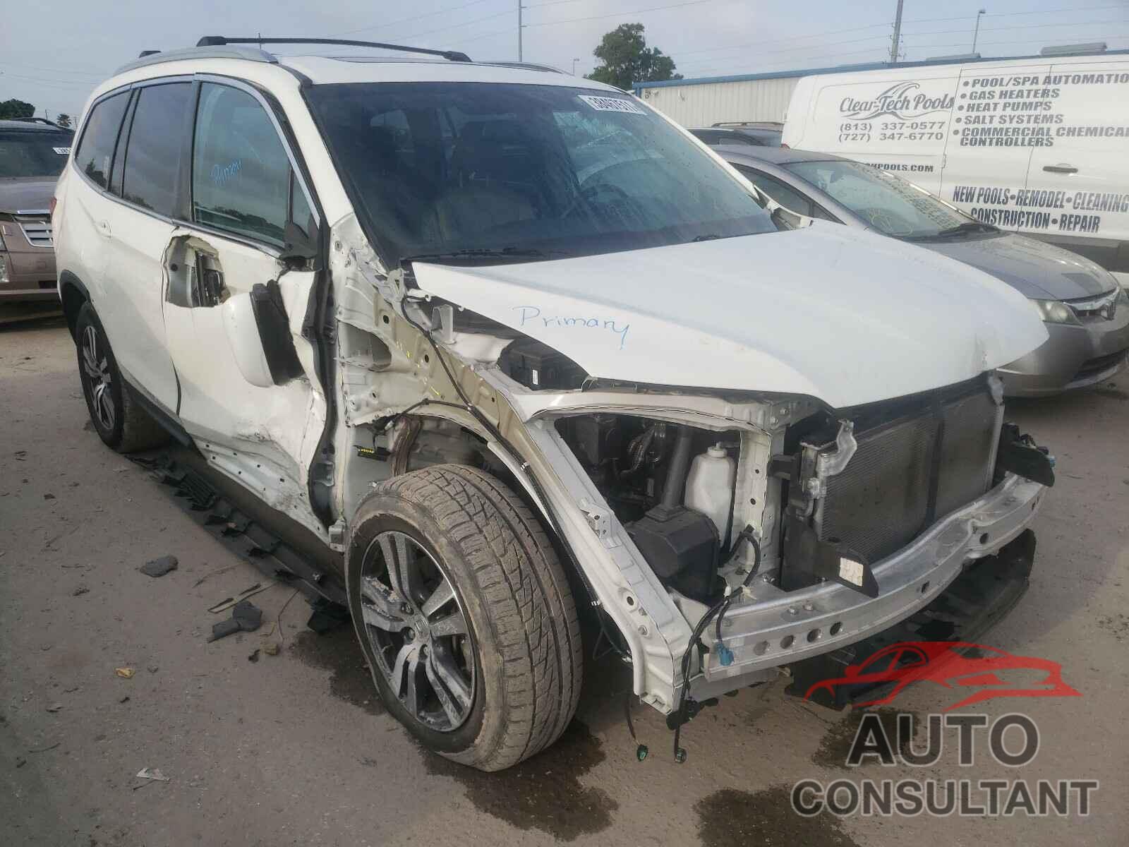 HONDA PILOT 2016 - 5FNYF5H76GB038408