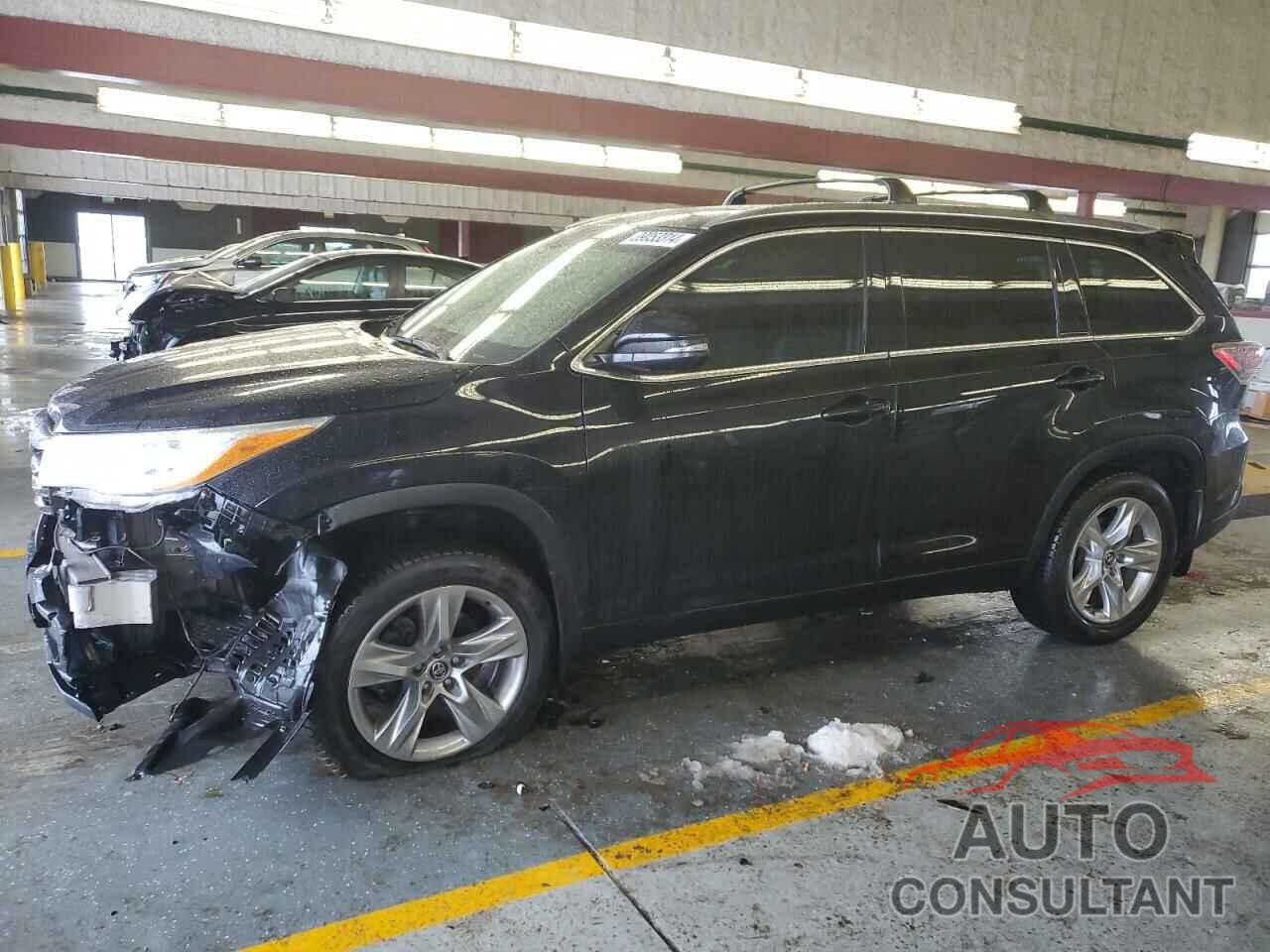 TOYOTA HIGHLANDER 2016 - 5TDDKRFH0GS270365