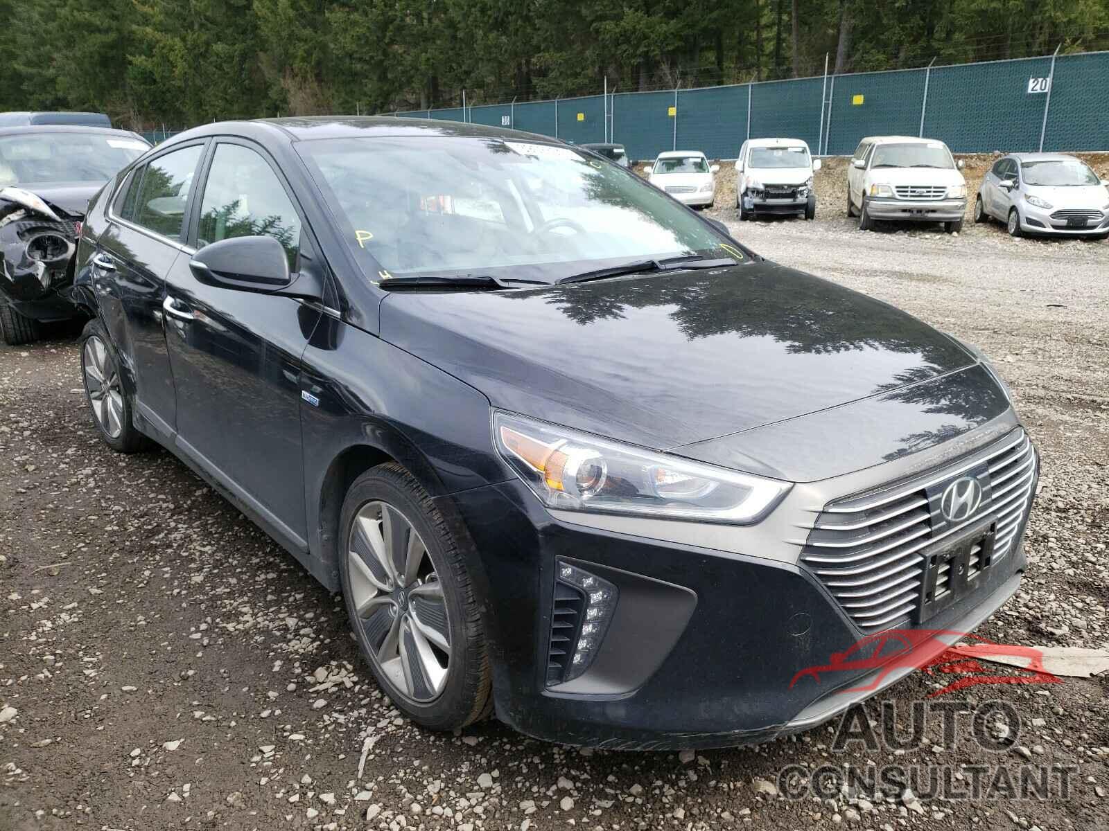 HYUNDAI IONIQ 2018 - KMHC05LC0JU092653