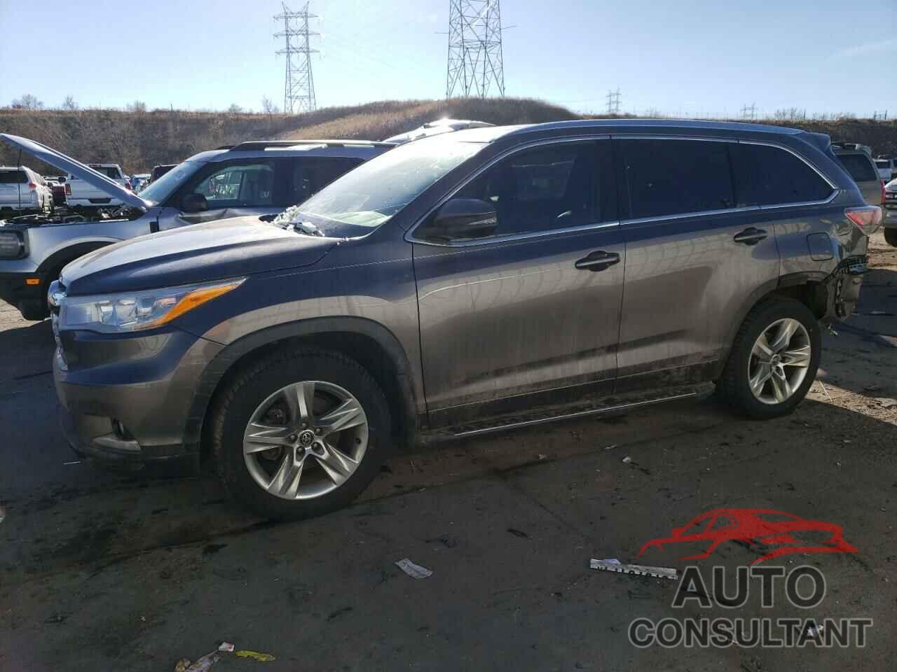 TOYOTA HIGHLANDER 2016 - 5TDDKRFH1GS349611