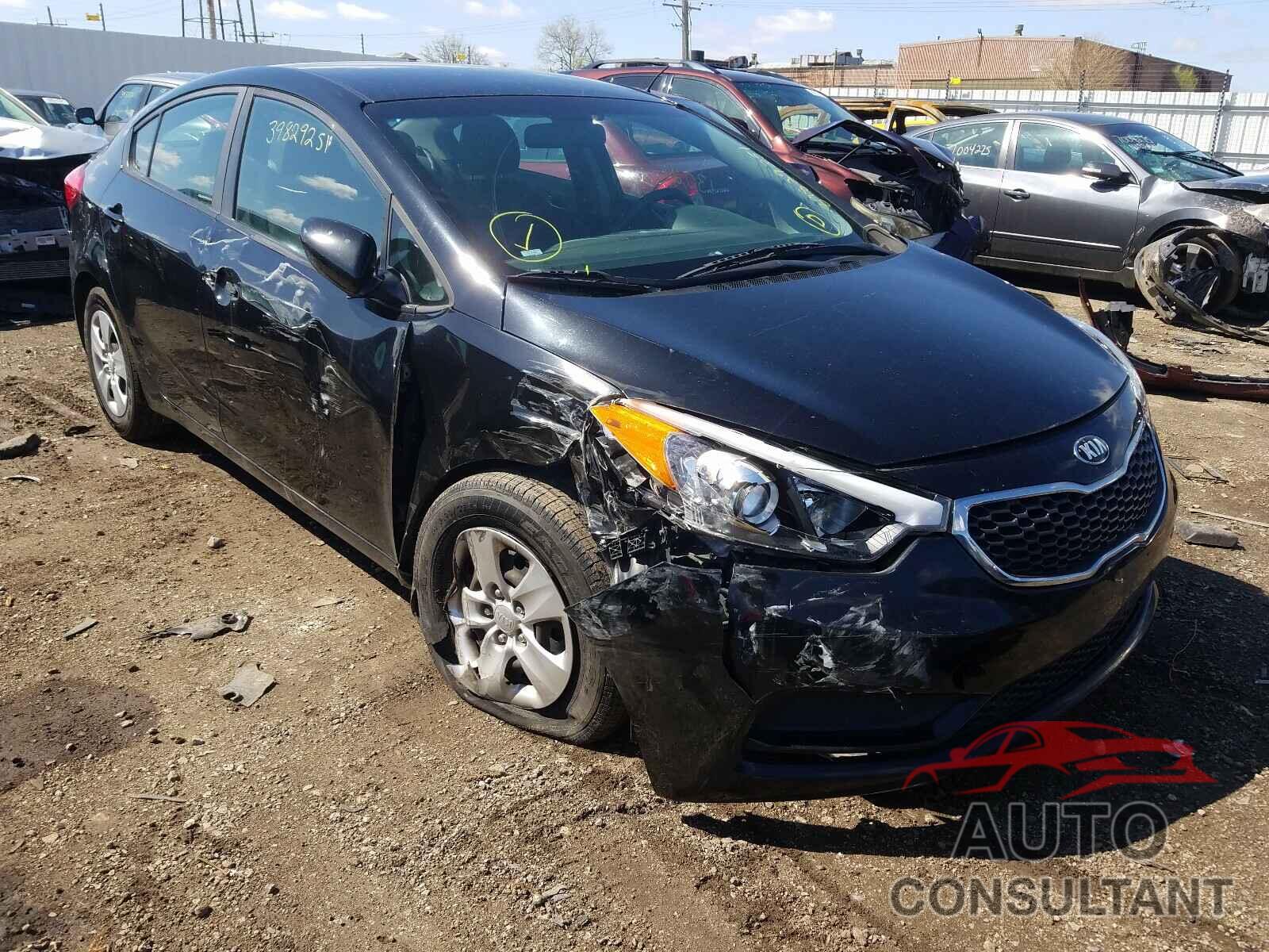 KIA FORTE 2016 - KNAFK4A62G5584216