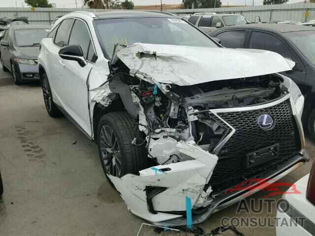 LEXUS RX 450 2016 - 2T2BGMCA7GC001187