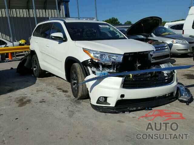TOYOTA HIGHLANDER 2016 - 5TDKKRFH3GS504506