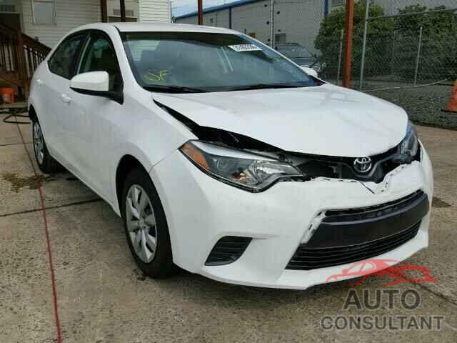 TOYOTA COROLLA 2016 - 2T1BURHE3GC619208