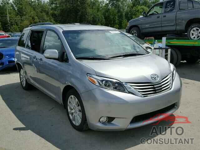 TOYOTA SIENNA 2016 - 5TDYK3DC0GS709750