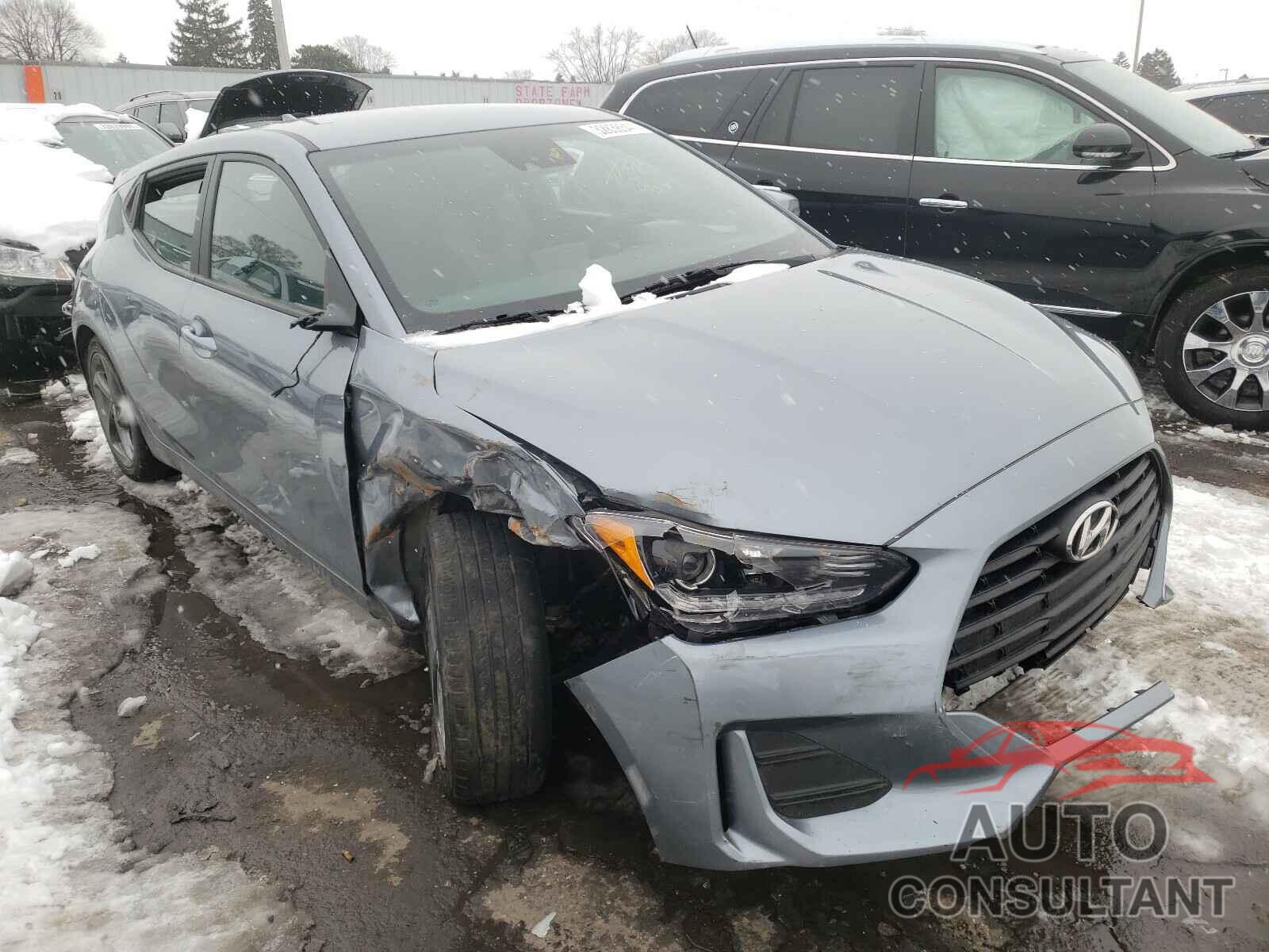 HYUNDAI VELOSTER 2019 - KMHTG6AF1KU017041