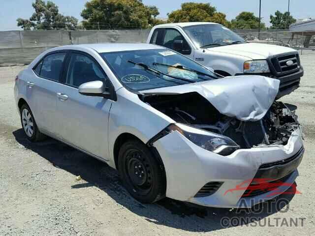 TOYOTA COROLLA 2015 - 2T1BURHE0FC384409