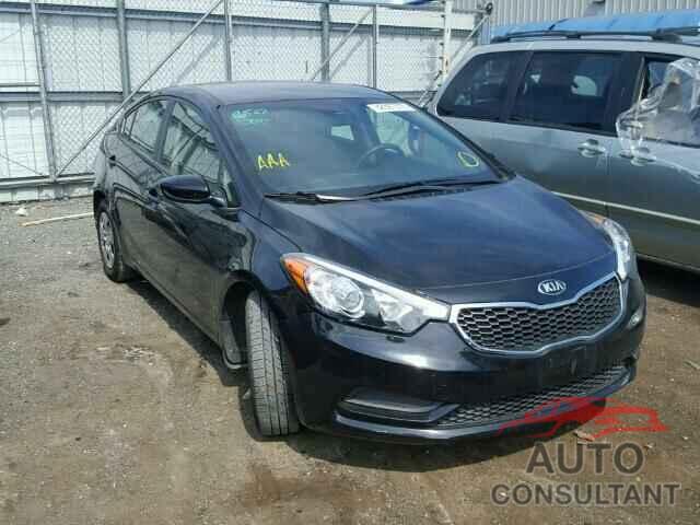 KIA FORTE 2015 - KNAFK4A60F5334830