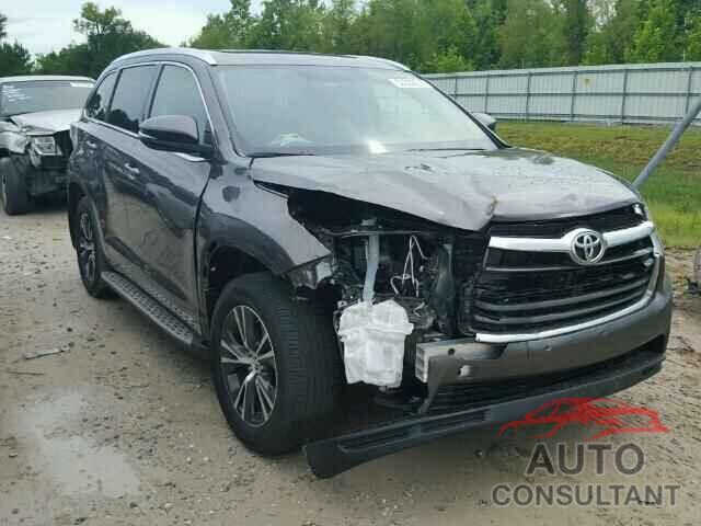 TOYOTA HIGHLANDER 2016 - 5TDKKRFHXGS125907