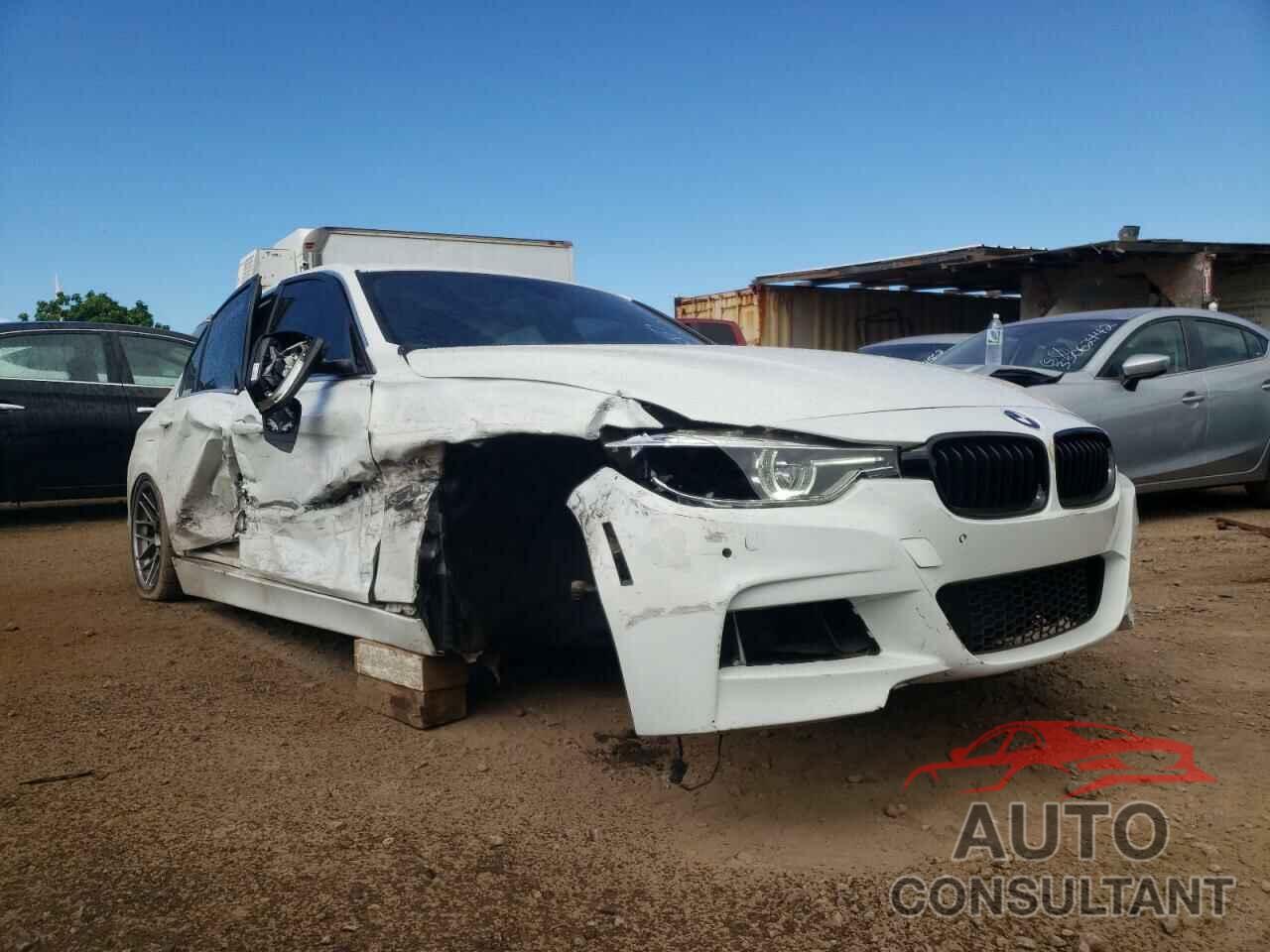 BMW 3 SERIES 2017 - WBA8B3G58HNA92828