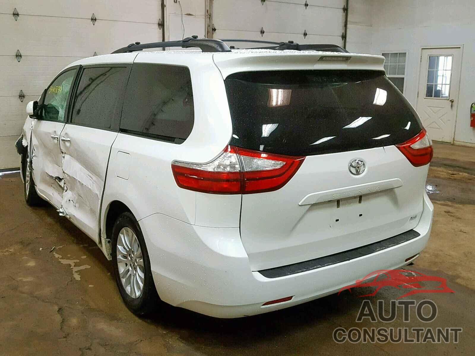 TOYOTA SIENNA XLE 2015 - 5TDYK3DC5FS575123