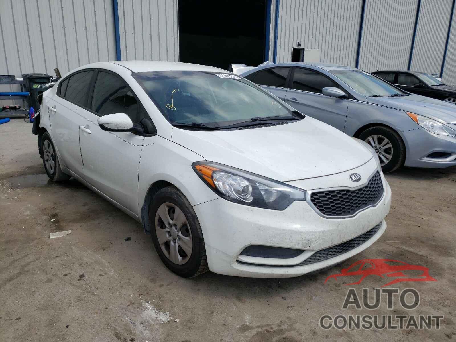 KIA FORTE 2016 - KNAFK4A69G5616479