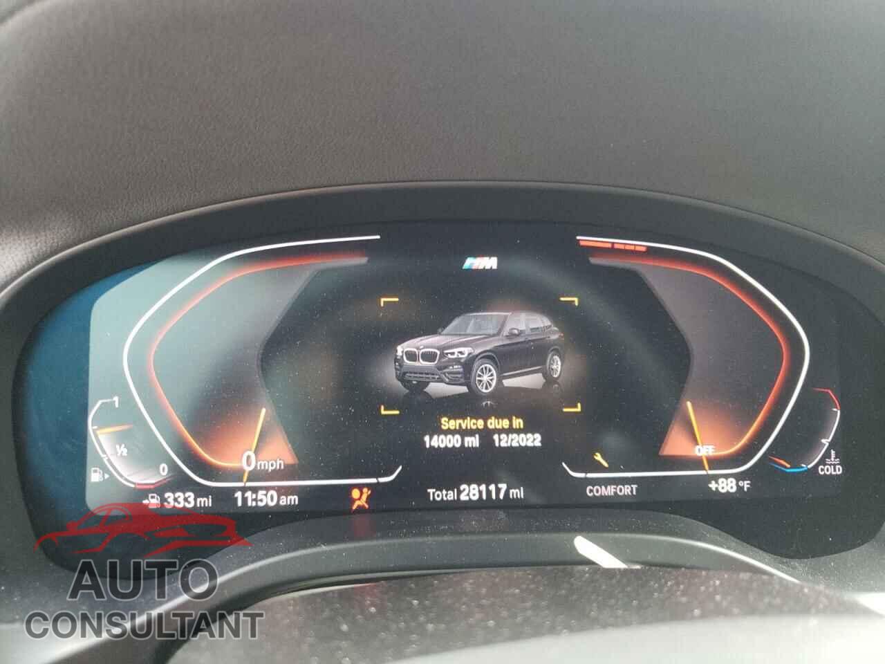 BMW X3 2020 - 5UXTY3C09L9B93592