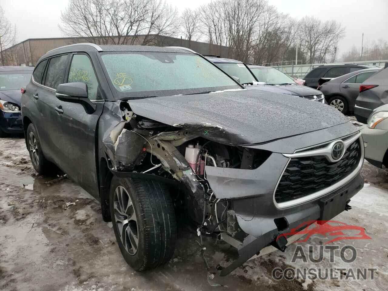 TOYOTA HIGHLANDER 2021 - 5TDGZRBH0MS549826