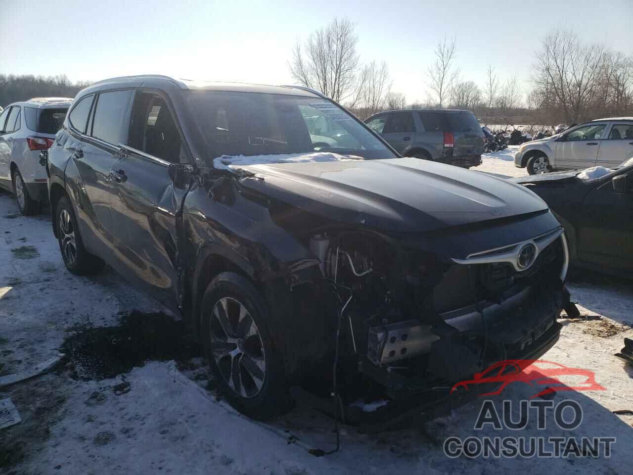 TOYOTA HIGHLANDER 2021 - 5TDGZRBH3MS128666