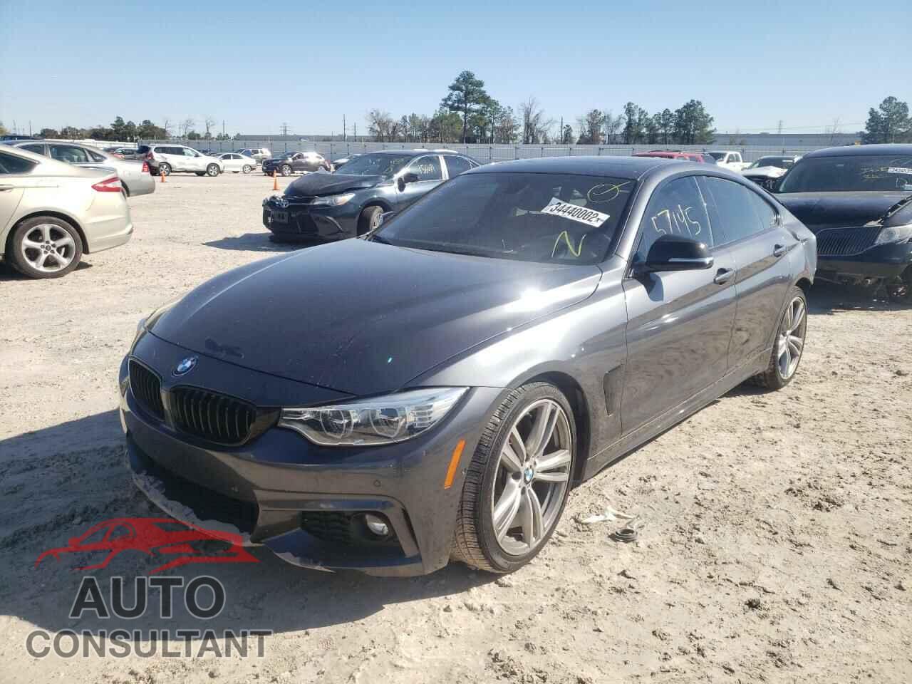BMW 4 SERIES 2017 - WBA4E3C37HG187411
