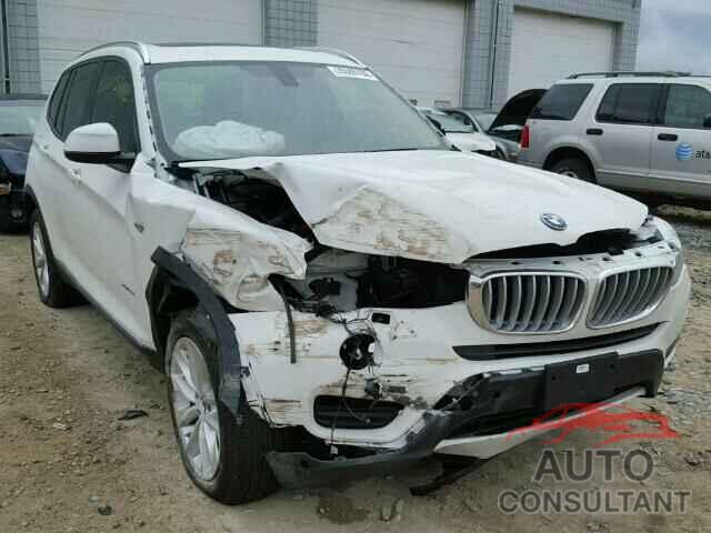 BMW X3 2016 - 5UXWX9C58G0D89970