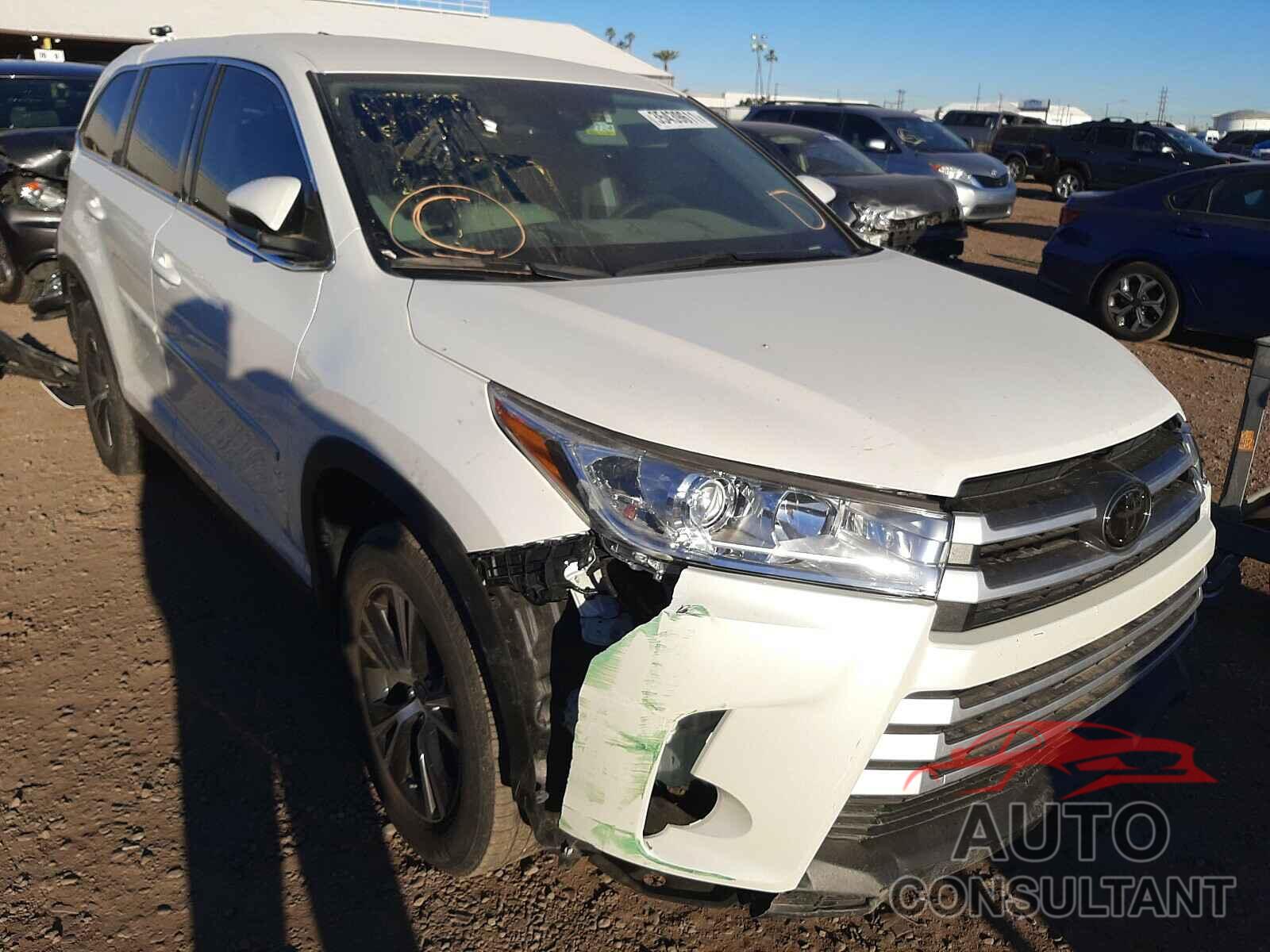 TOYOTA HIGHLANDER 2019 - 5TDZZRFH7KS307700