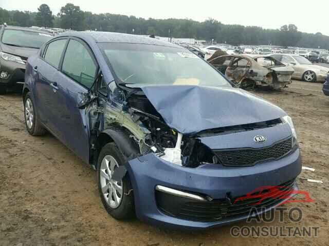 KIA RIO 2016 - KNADM4A34G6689955