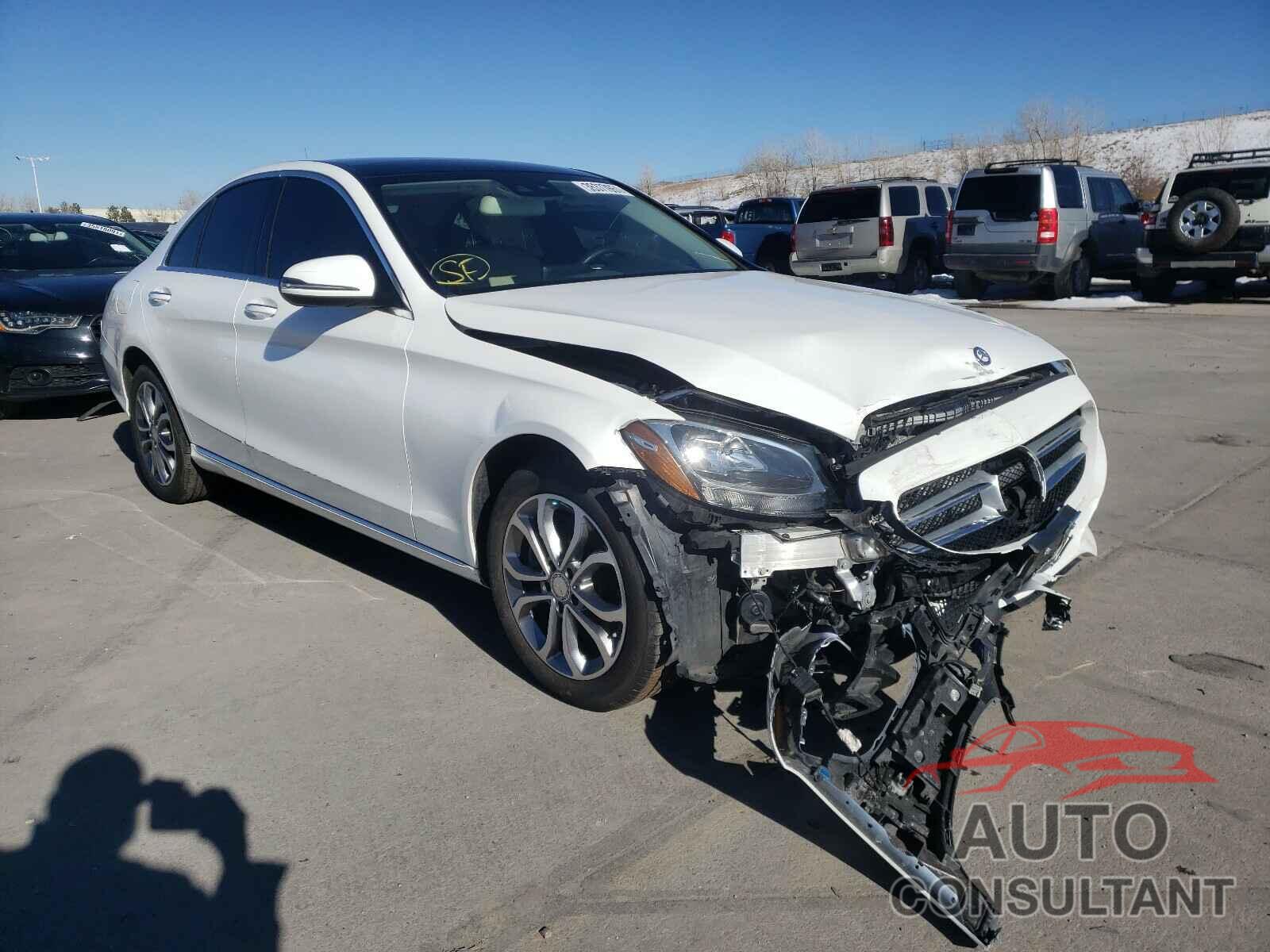 MERCEDES-BENZ C CLASS 2017 - 55SWF4KB8HU203065