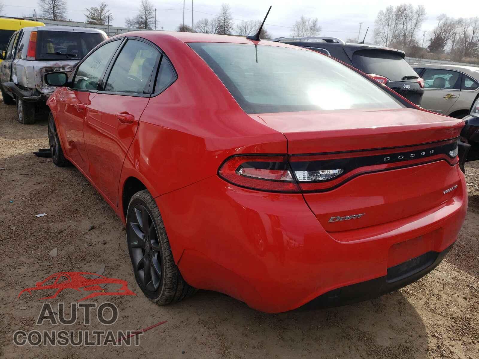 DODGE DART 2016 - 1C3CDFFA3GD796464
