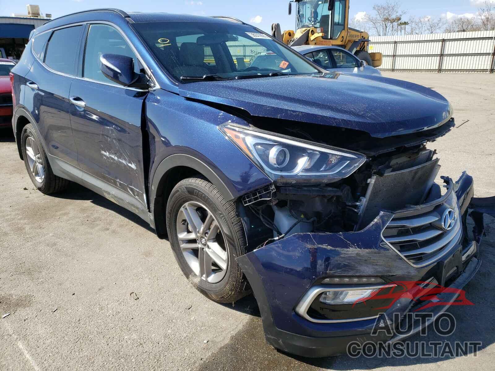 HYUNDAI SANTA FE 2018 - 5XYZUDLB9JG501268