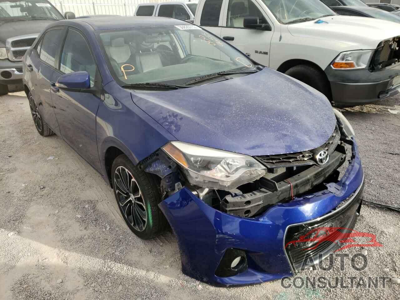 TOYOTA COROLLA 2016 - 2T1BURHE3GC606474