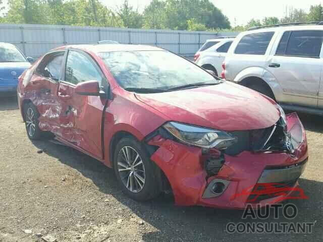 TOYOTA COROLLA 2016 - 5YFBURHE2GP420702
