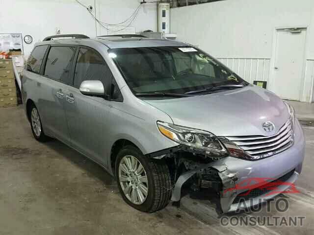 TOYOTA SIENNA 2017 - 5TDYZ3DC1HS775589