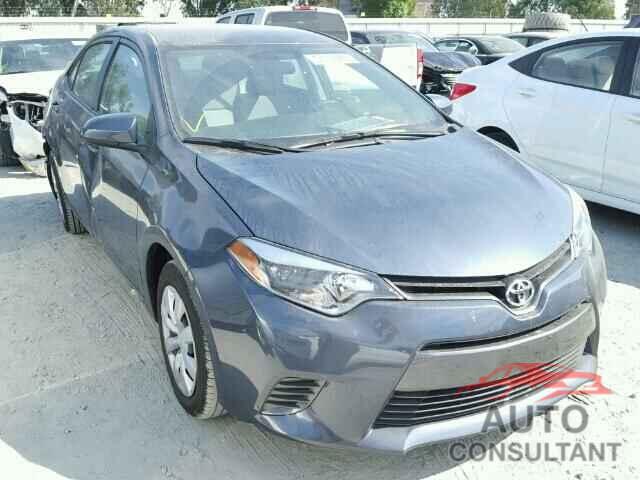TOYOTA COROLLA 2016 - 5YFBURHE2GP530911