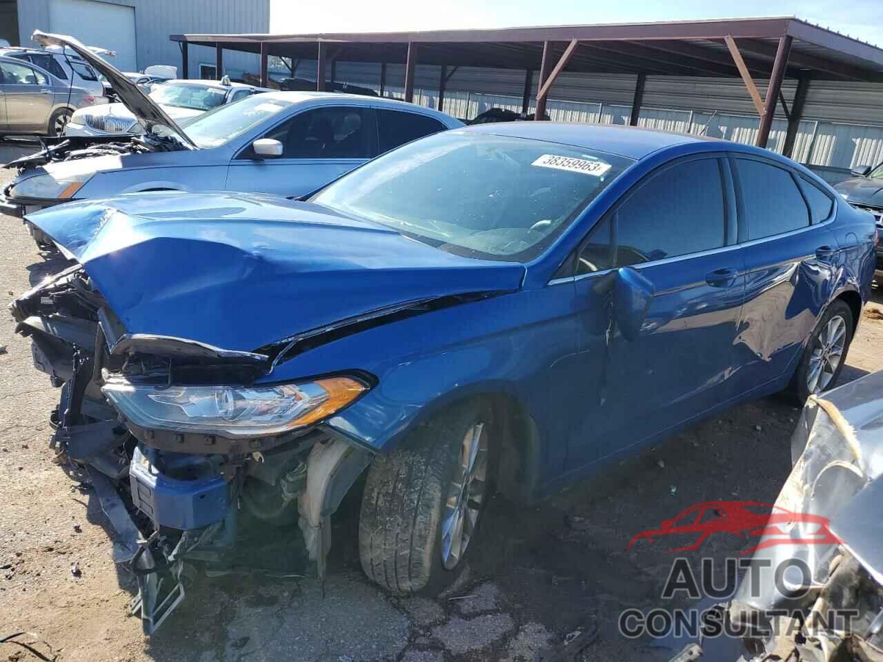 FORD FUSION 2017 - 3FA6P0H73HR224453