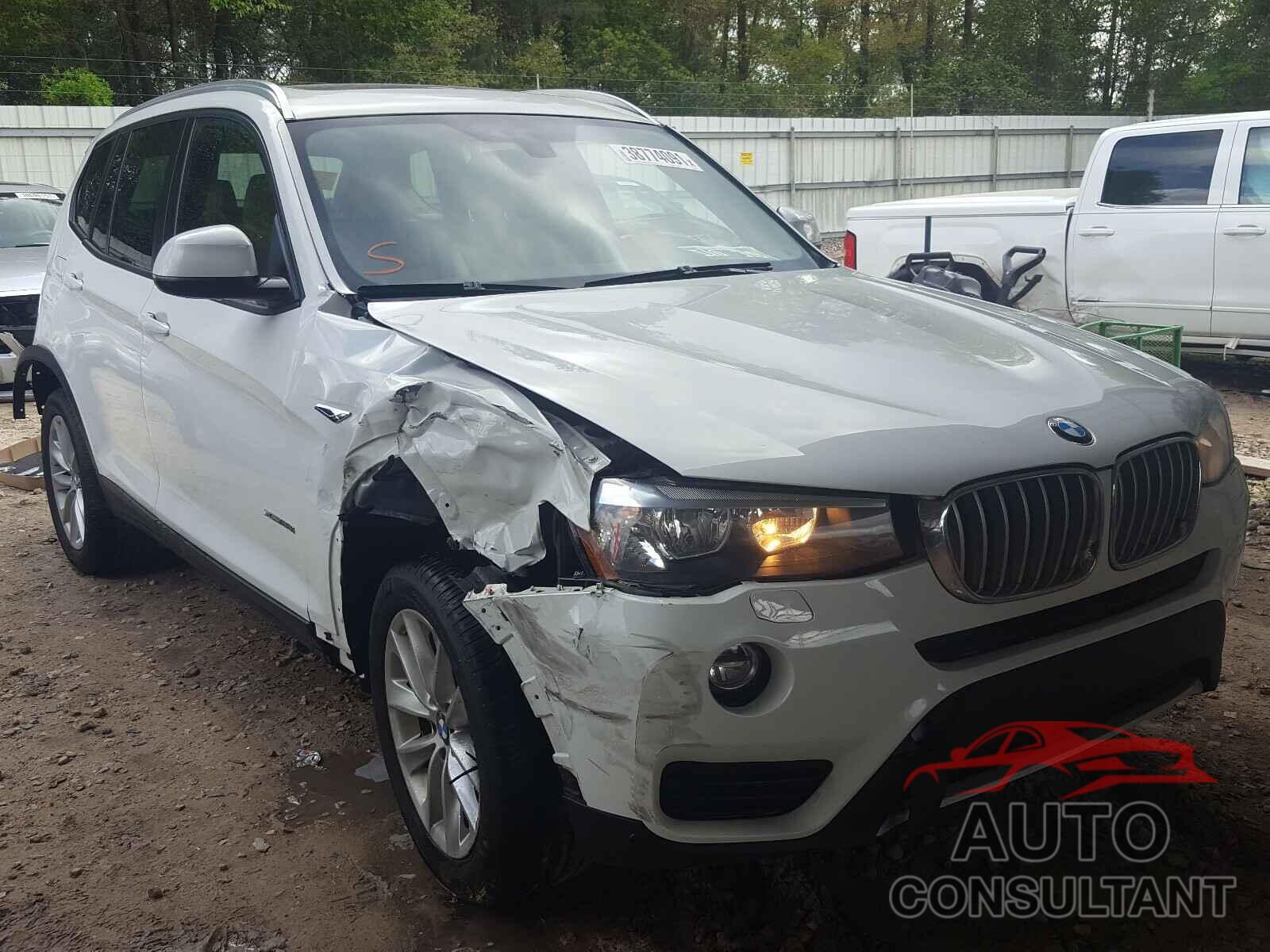 BMW X3 2016 - 5UXWX9C54G0D87522