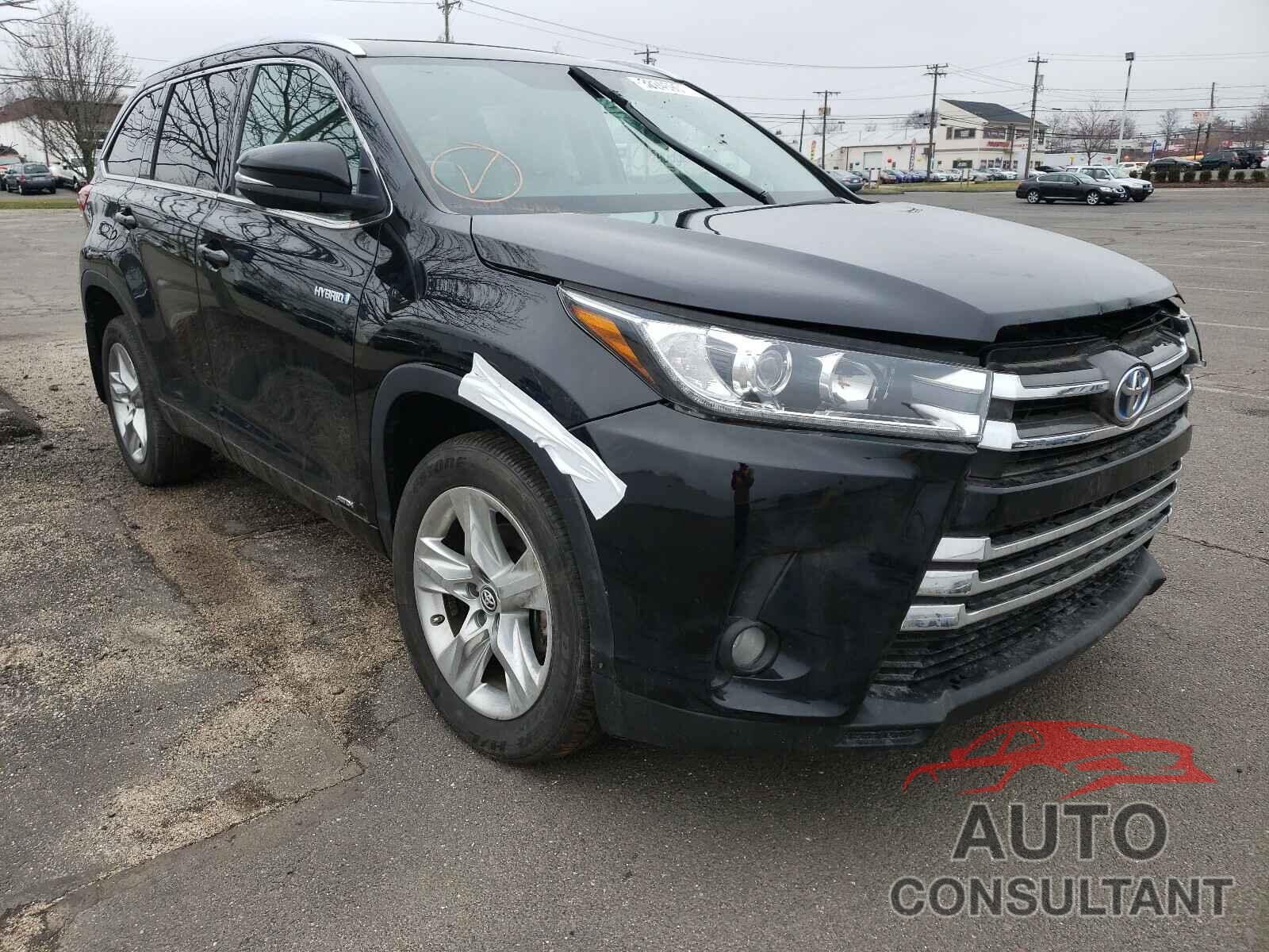 TOYOTA HIGHLANDER 2017 - 5TDDGRFH1HS036674