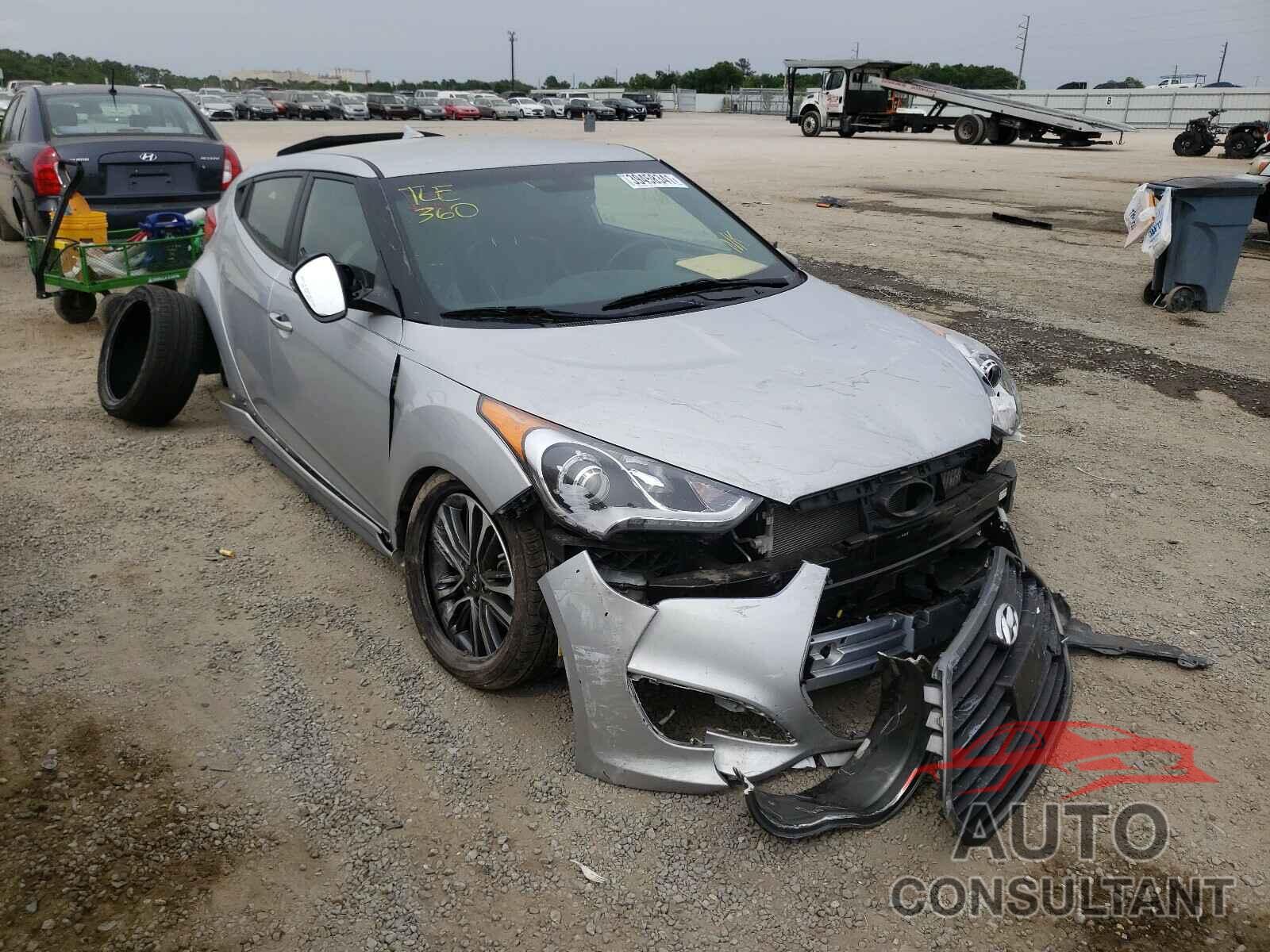 HYUNDAI VELOSTER 2016 - KMHTC6AE8GU286048