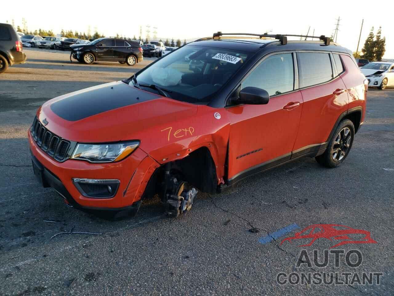 JEEP COMPASS 2017 - 3C4NJDDB6HT632148