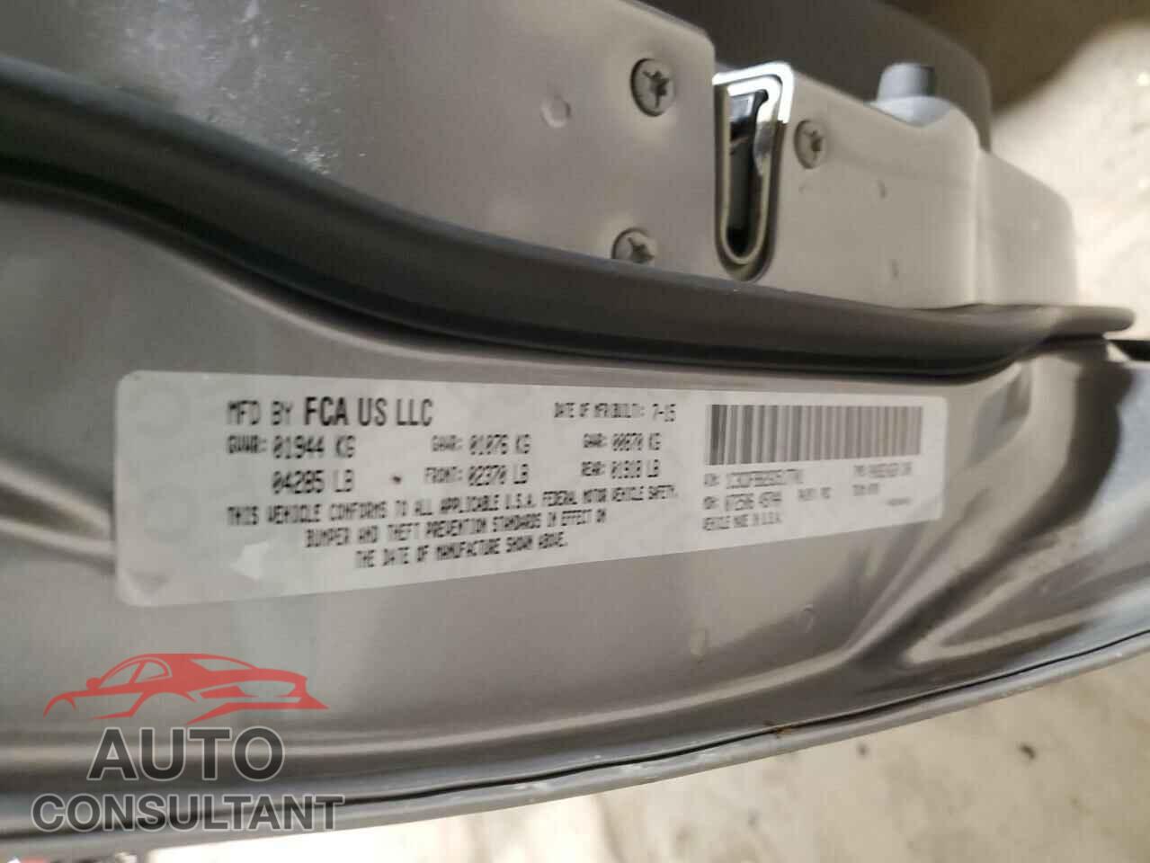 DODGE DART 2016 - 1C3CDFBB2GD517701