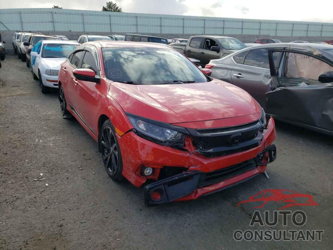 HONDA CIVIC 2021 - 2HGFC2F80MH544849