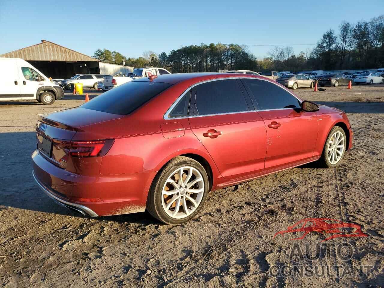 AUDI A4 2019 - WAUENAF4XKA003778