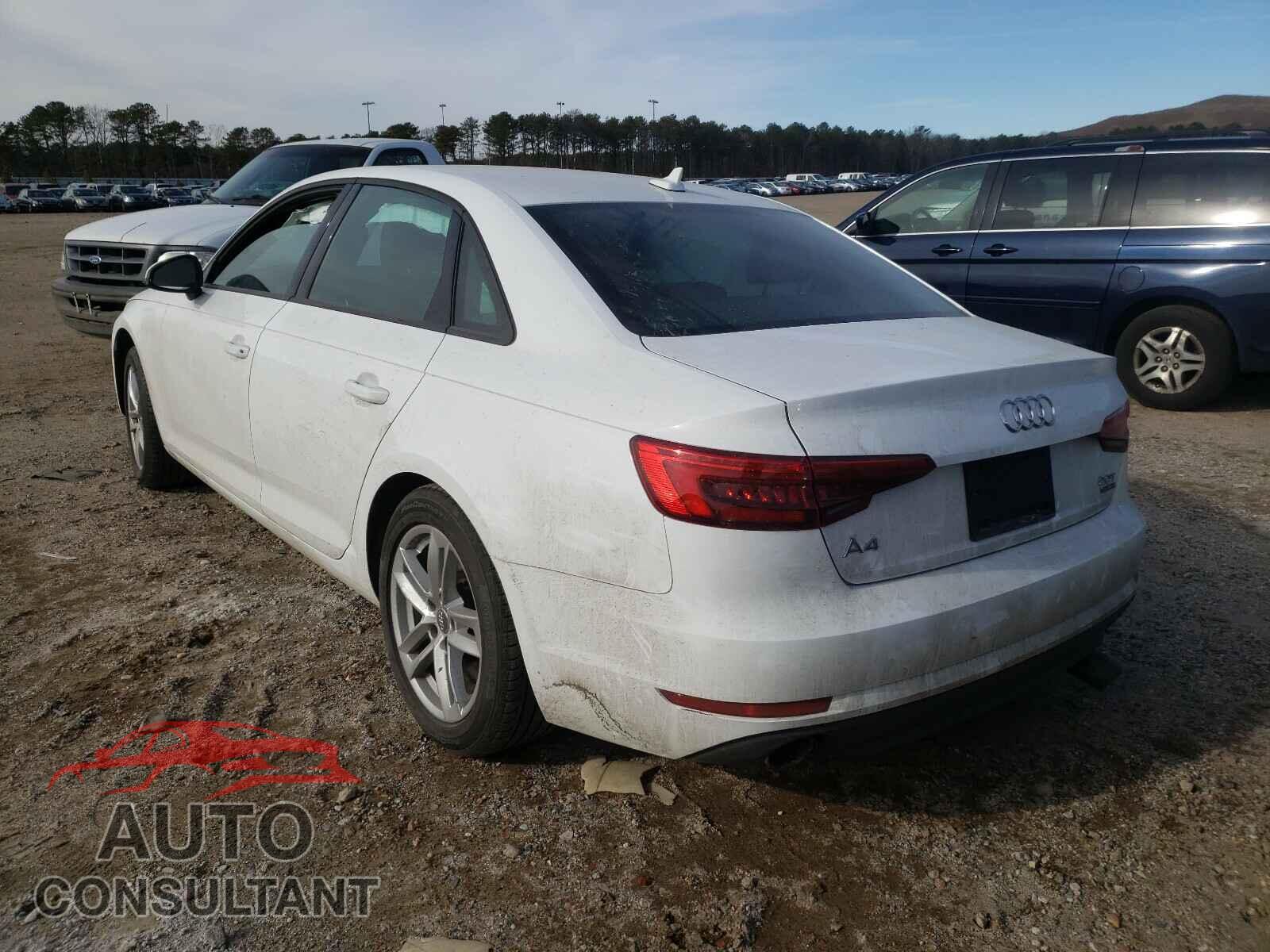AUDI A4 2017 - WAUANAF47HA164256