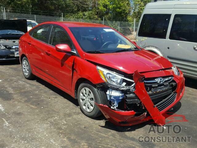 HYUNDAI ACCENT 2016 - KMHCT4AE7GU951512