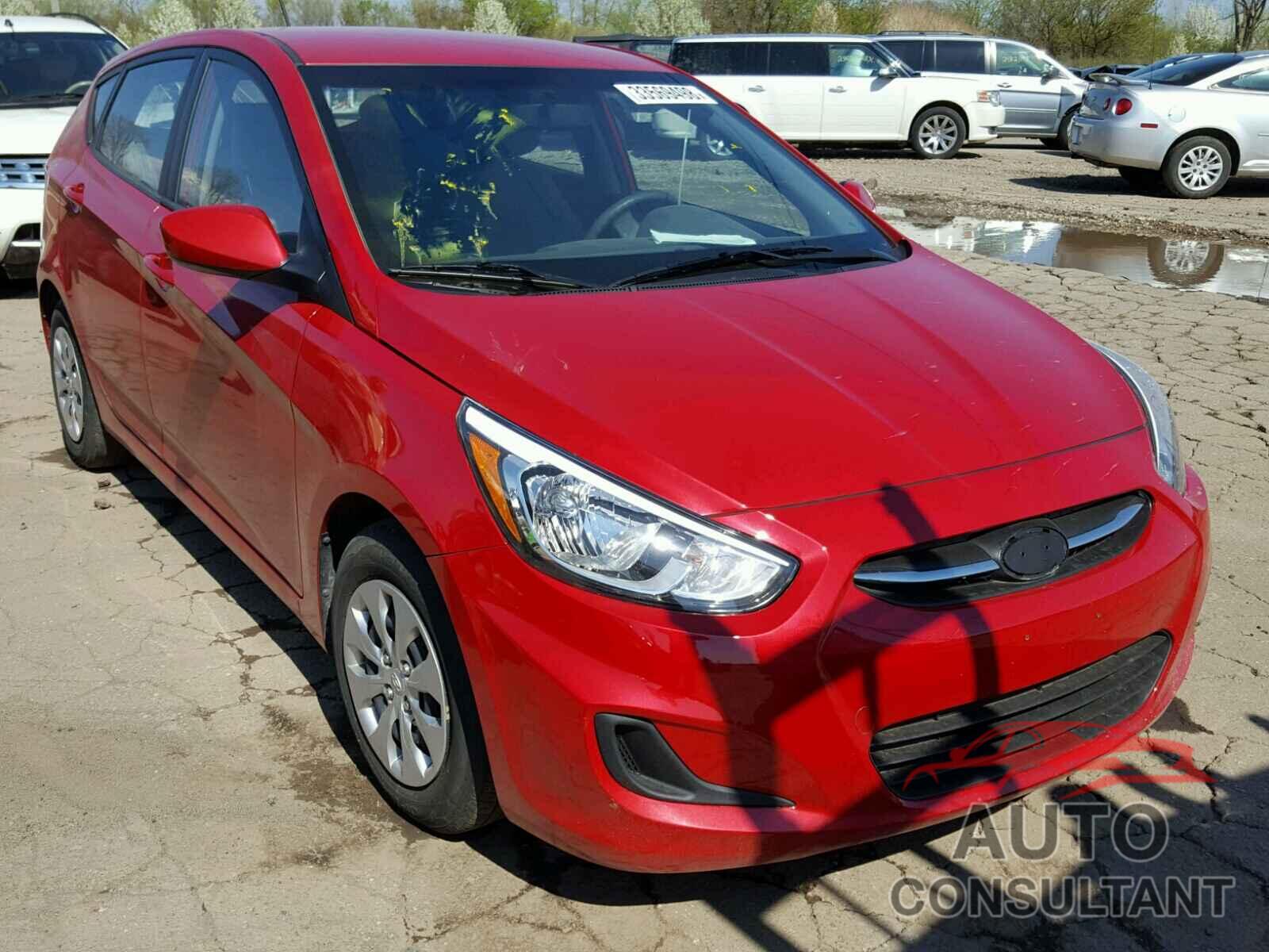 HYUNDAI ACCENT 2016 - KMHCT5AE3GU262203