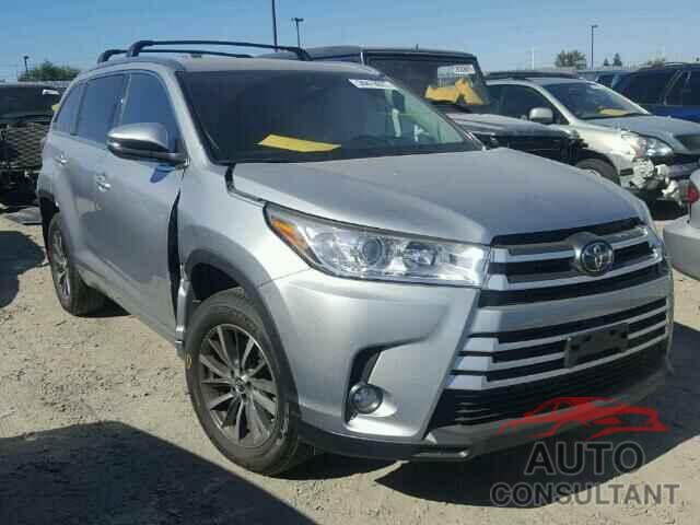 TOYOTA HIGHLANDER 2017 - 5TDJZRFH6HS403324
