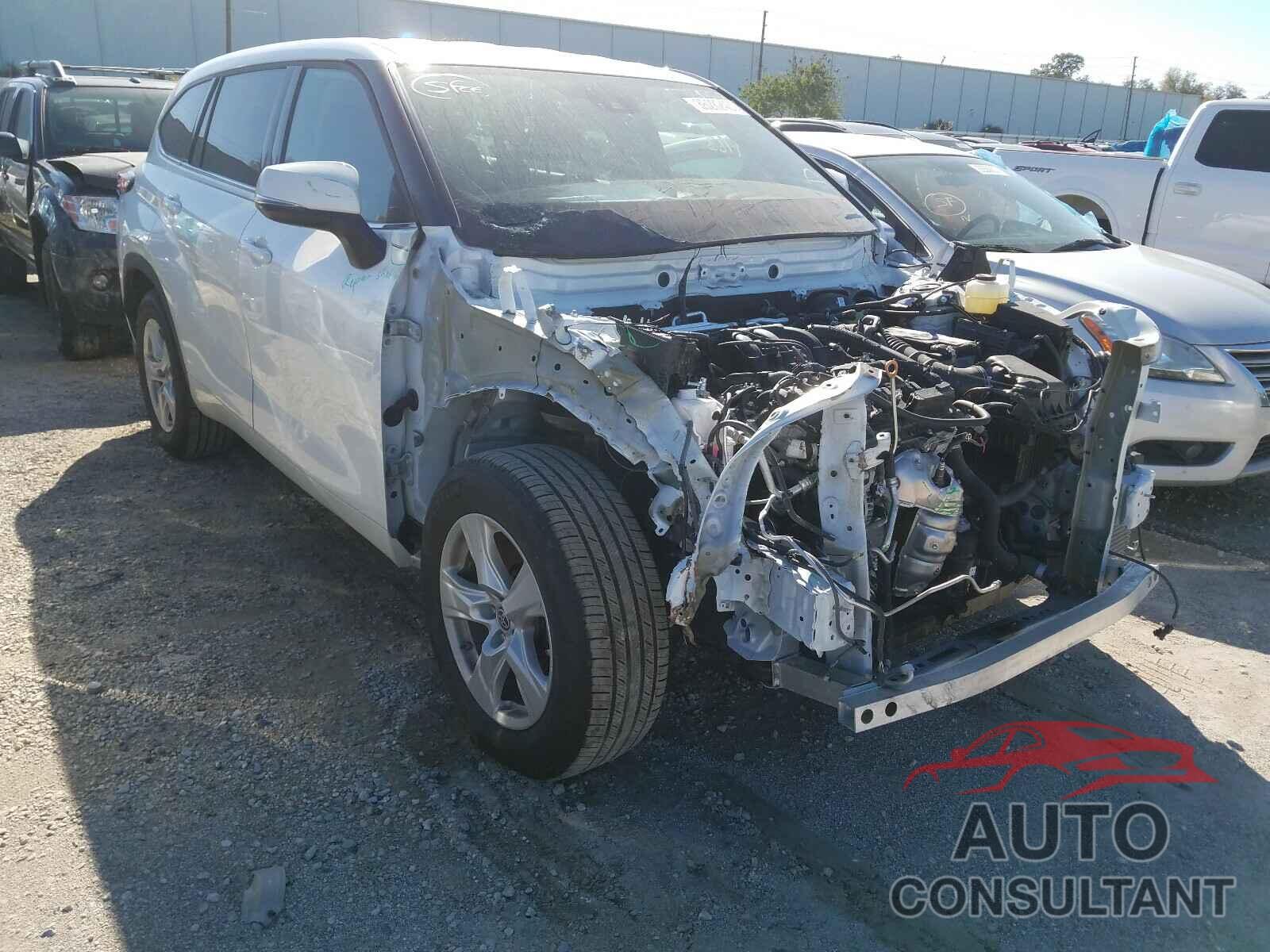 TOYOTA HIGHLANDER 2021 - 5TDCZRAH7MS032054