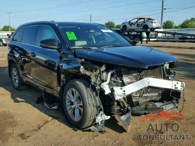 TOYOTA HIGHLANDER 2015 - 5TDJKRFH8FS214787