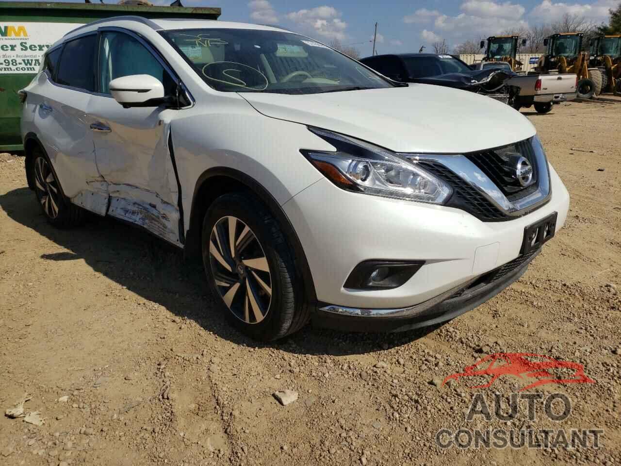 NISSAN MURANO 2016 - 5N1AZ2MHXGN157307