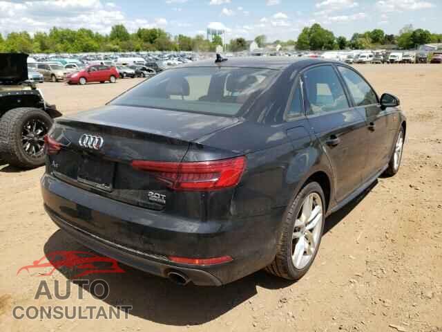 AUDI A4 2017 - WAUDNAF47HN050358
