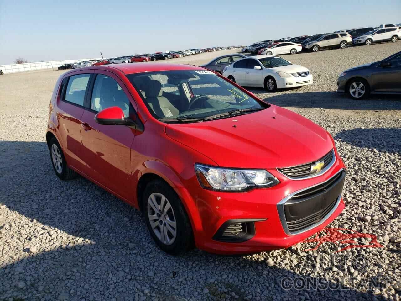 CHEVROLET SONIC 2020 - 1G1JG6SBXL4128365