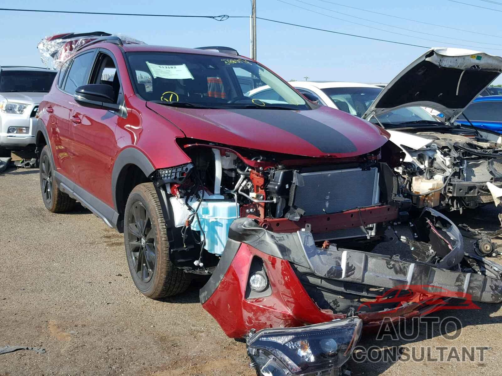 TOYOTA RAV4 XLE 2018 - 2T3RFREV5JW788138