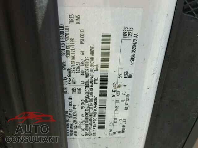 FORD TRANSIT CO 2015 - 1FTNE2CM0FKA49357